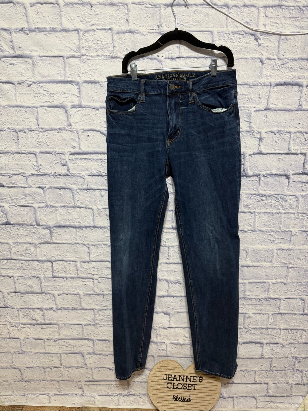 AE Relaxed Straight Jean American eagle